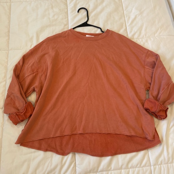 Colsie Salmon Colored Pullover Sweater - Picture 2 of 5